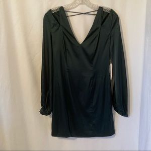 Ryse V Neck Satin Dress S